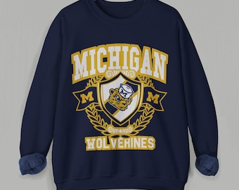 Vintage Michigan Wolverine Crewneck Sweater