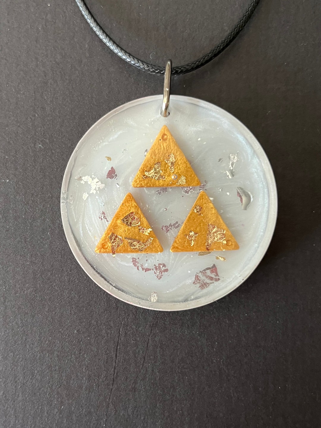 Funky TRI-FORCE Inspired- Pendant! for the Zelda Lover! - Etsy