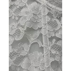 Vtg Victorias Secret Bustier Bra 34B White Floral Lace Strapless Lingerie Extend imagem 3