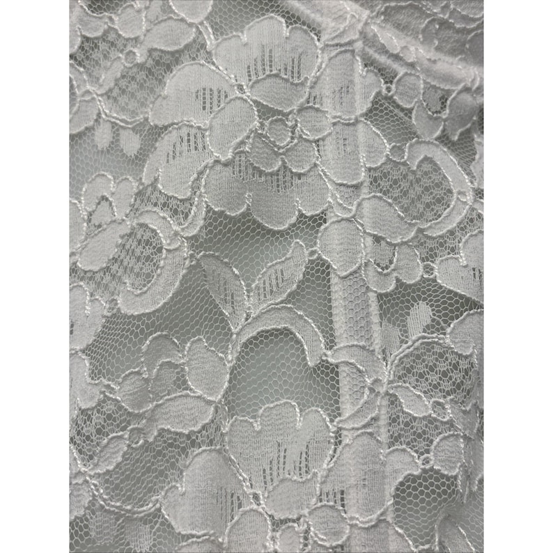 Vtg Victorias Secret Bustier Bra 34B White Floral Lace Strapless Lingerie Extend imagem 3