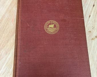 Vintage 1920 The Charles Men by Verner von Heidenstam | American-Scandinavian Foundation Hardcover | Historical Fiction