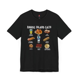 ロードアイランド・イーツ、ユニセックス ジャージー 半袖Tシャツ