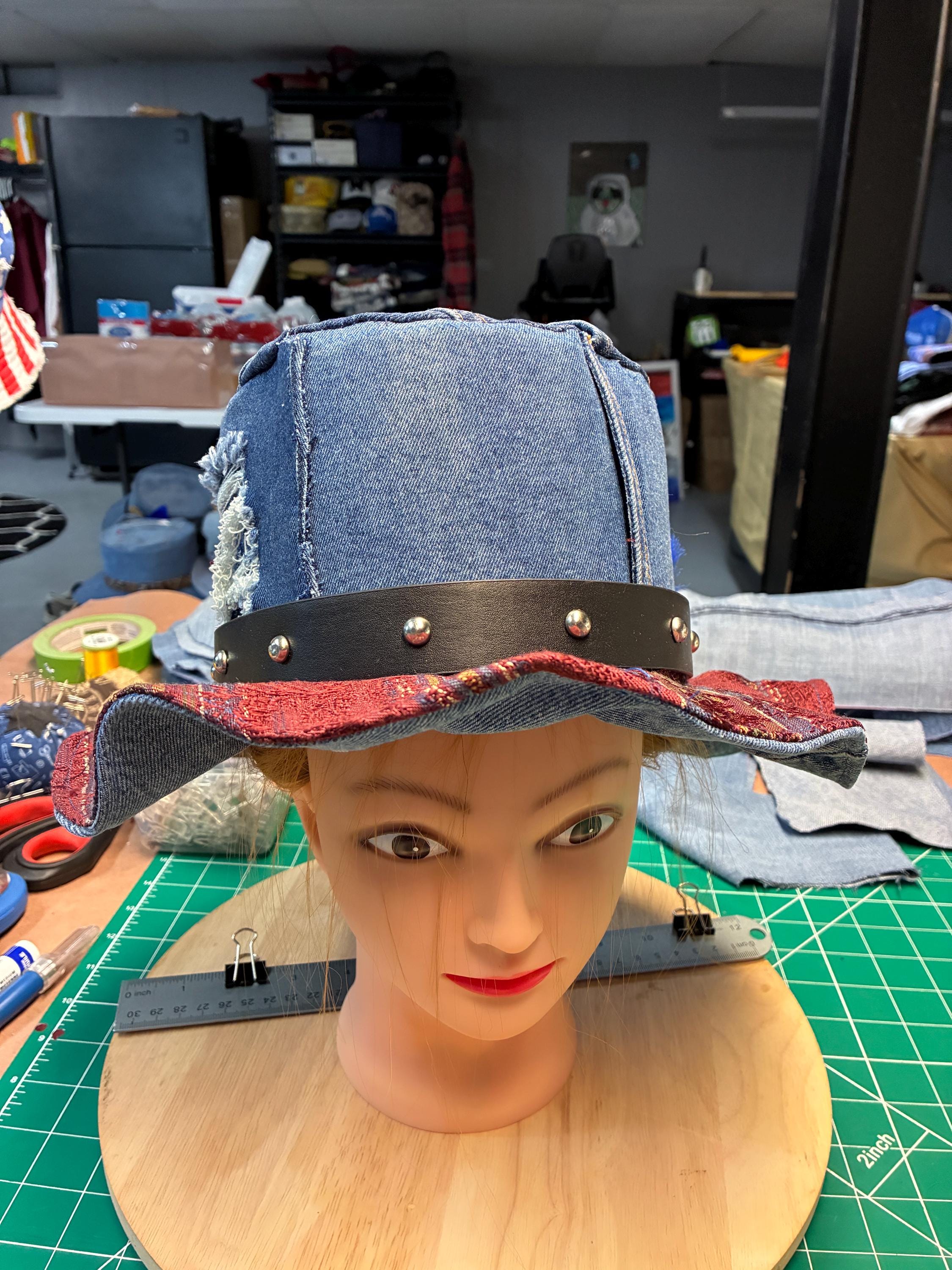 Denim Tears ハット ◇DENIM TEARS◇ Men's Denim Wreath Bucket Hat 送料・関税込み