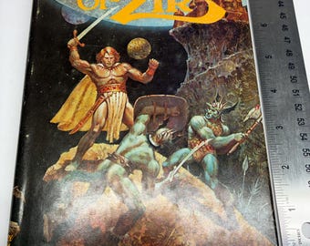 Vintage 1977 The Hostage of Zir L Sprague de Camp Hardcover Book Club Sci Fi Fantasy