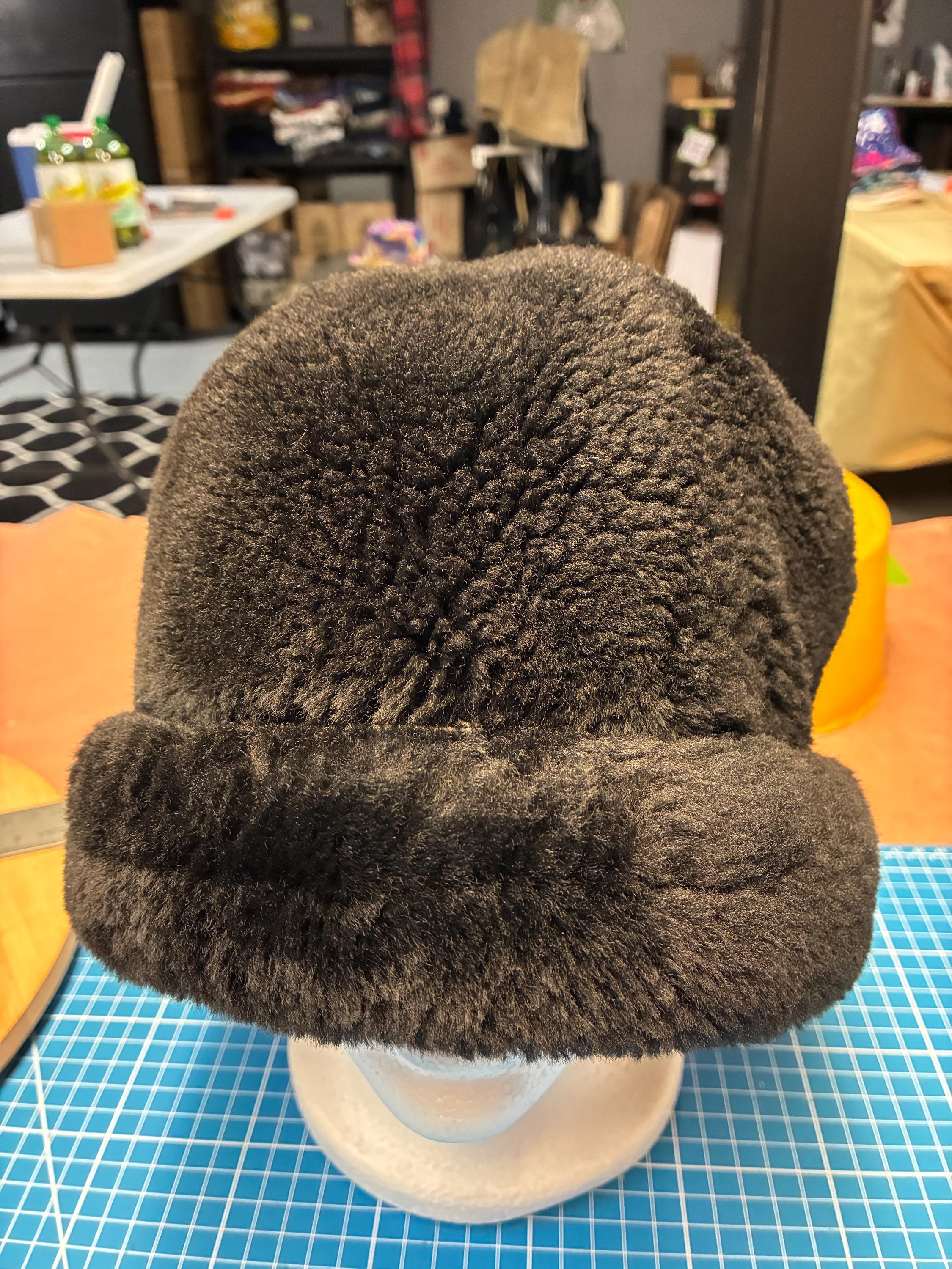 Suede Fur Hat - Etsy