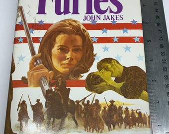 1976 The Furies John Jakes Kent Family Chronicles Vol 4 Vintage Hardcover