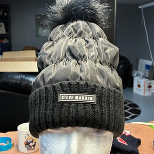 Steve Madden (NWOT) Knit Cap With Bill s-l400.jpg main image 2