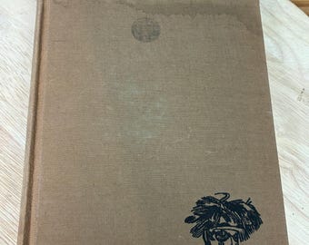 1942 Headhunting in the Solomon Islands by Caroline Mytinger | First Edition Hardcover | Vintage South Pacific Travel & Exploration Book