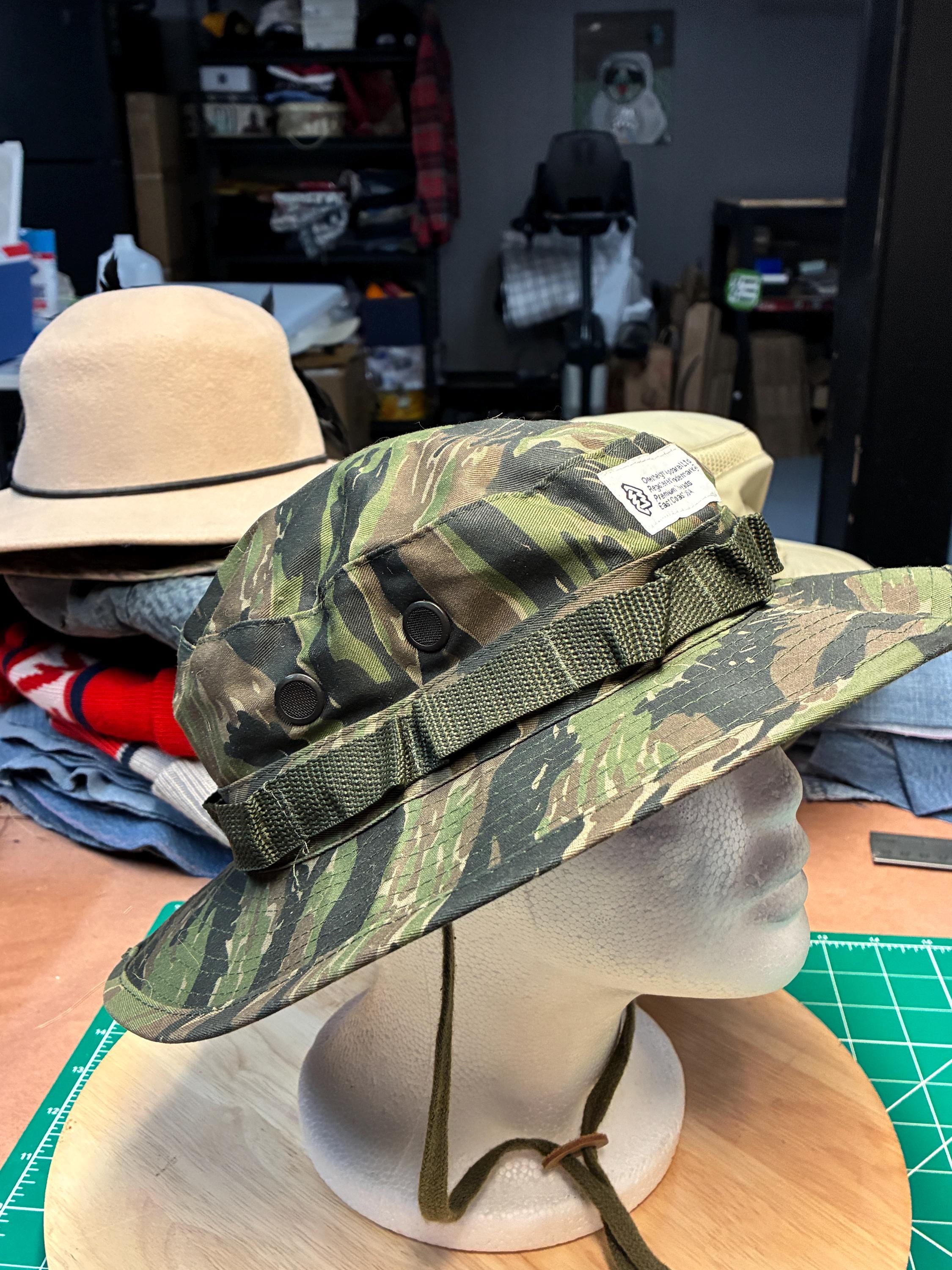 Tiger Camo Boonie Hat - Etsy