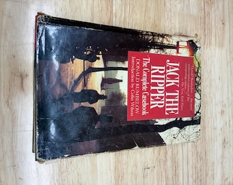 Jack the Ripper The Complete Casebook First Edition 1988 Hardcover Donald Rumbelow Reading Copy True Crime Book