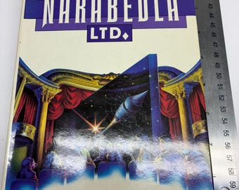 Vintage 1988 Narabedla Ltd Frederik Pohl Hardcover Book Club Edition Sci Fi Del Rey