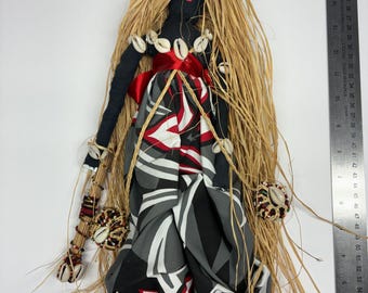 Vintage Mãe Detinha Orixá Doll Obaluayê Omolu Candomblé Folk Art Brazil