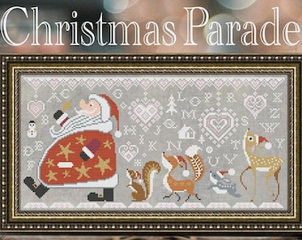 Christmas Parade by Cottage Garden Samplings - Cross Stitch Paper Pattern