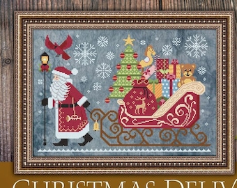Christmas Delivery by Cottage Garden Samplings - Cross Stitch Paper Pattern