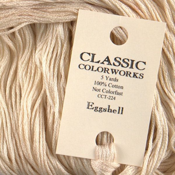 Eggshell - Classic Colorworks Cotton Floss