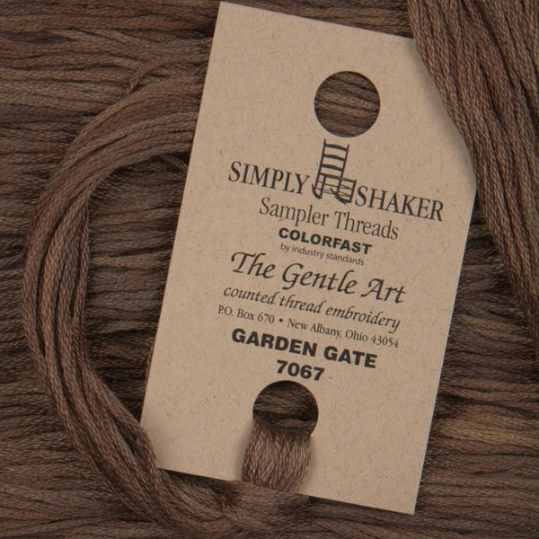 Garden Gate #7067 - The Gentle Art Simply Shaker Threads