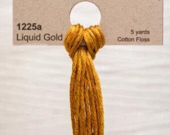 Liquid Gold #1225a - Weeks Dye Works Cotton Floss