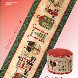 Christmas Tiny Town by Heart in Hand Needleart - Paper Pattern