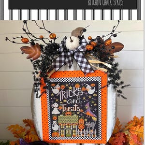 Tricks and Treats by Stitching with the Housewives - Paper Pattern