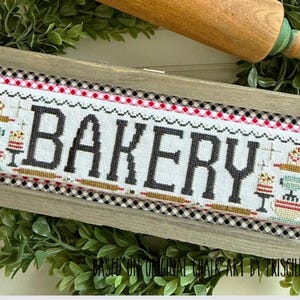 Bakery by Stitching with the Housewives - Cross Stitch Paper Pattern