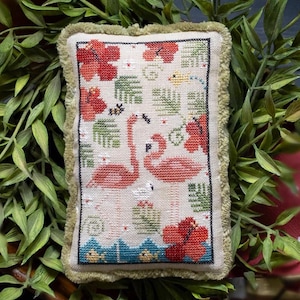 Tropic Troupe by Plum Street Samplers - Cross Stitch Paper Pattern