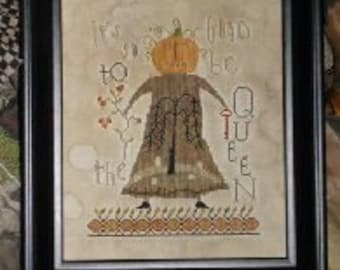 Hallowe'en Queen by Notforgotten Farm - Cross Stitch Paper Pattern