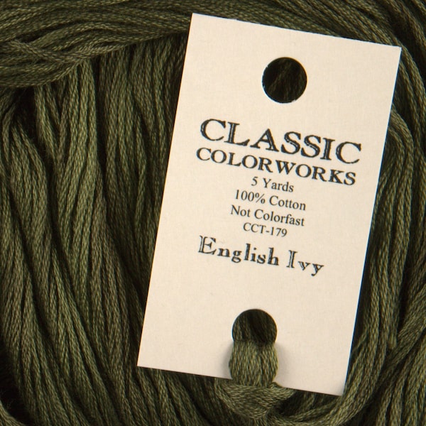 English Ivy - Classic Colorworks Cotton Floss