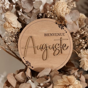Carte bienvenue/naissance bébé image 9