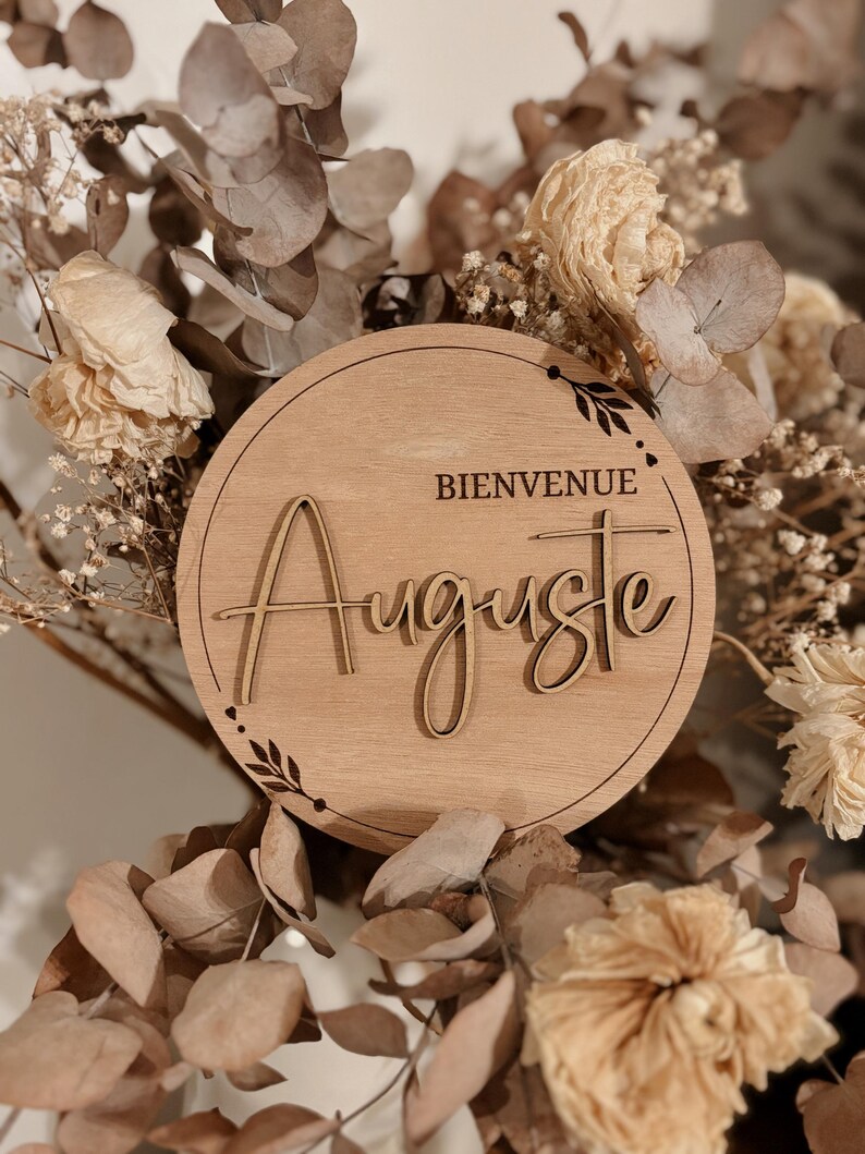 Carte bienvenue/naissance bébé image 9
