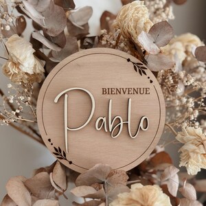 Carte bienvenue/naissance bébé image 3