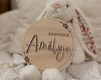 Carte bienvenue/naissance bébé