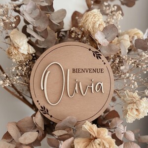 Carte bienvenue/naissance bébé image 6