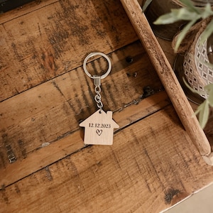 Porte-clé maison
