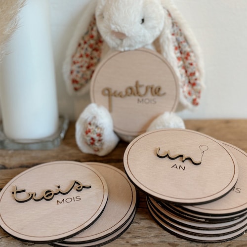 Baby milestone cards