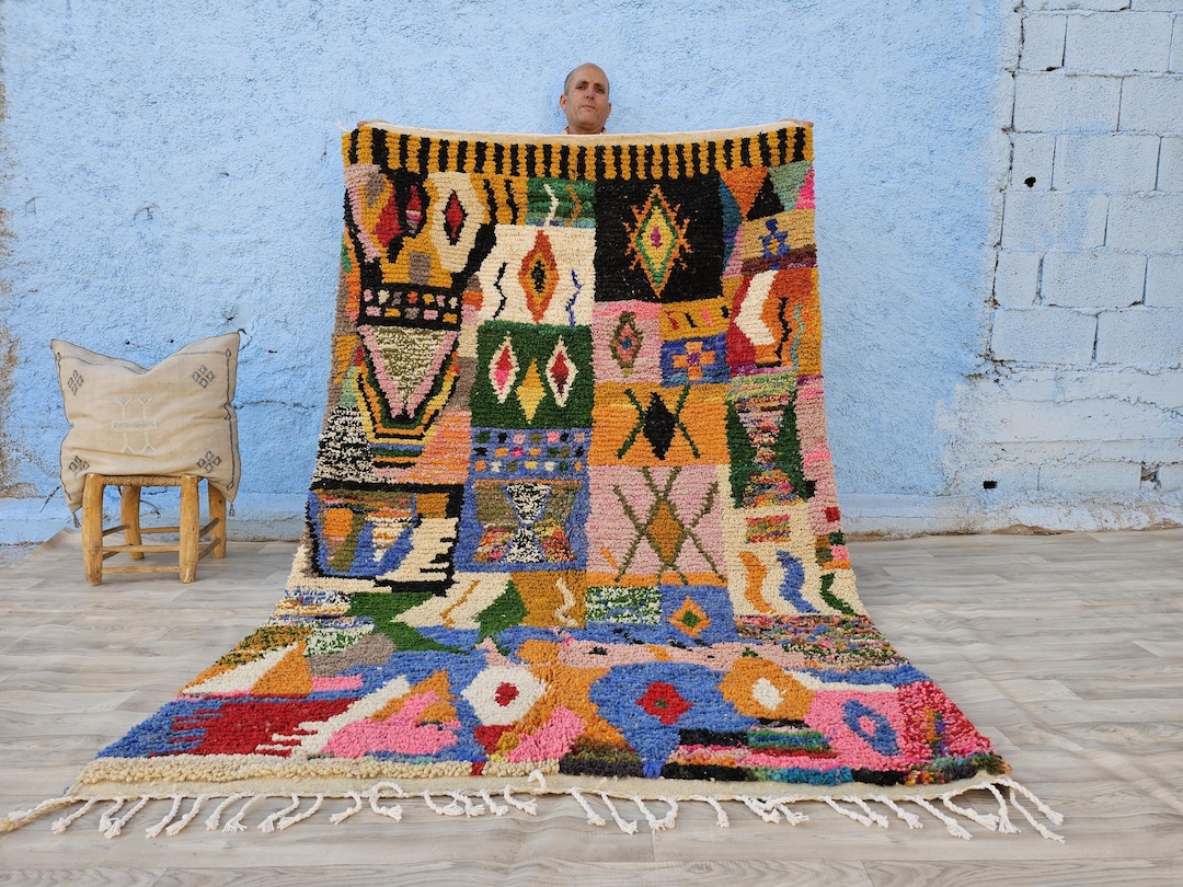 Lybian Rug Moroccan Rug, Area Rug,rug,moroccan, Diamond Rug,moroccan Rug, Morrocan ...