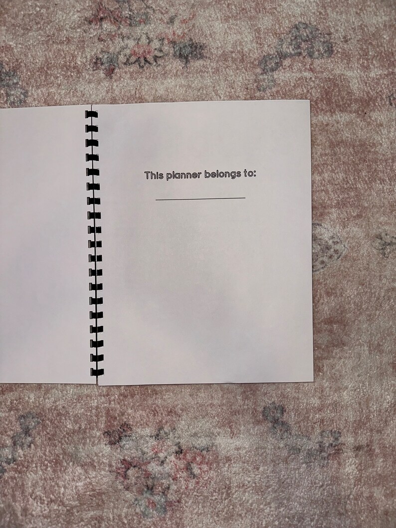 2024 Coloring Book Planner Etsy