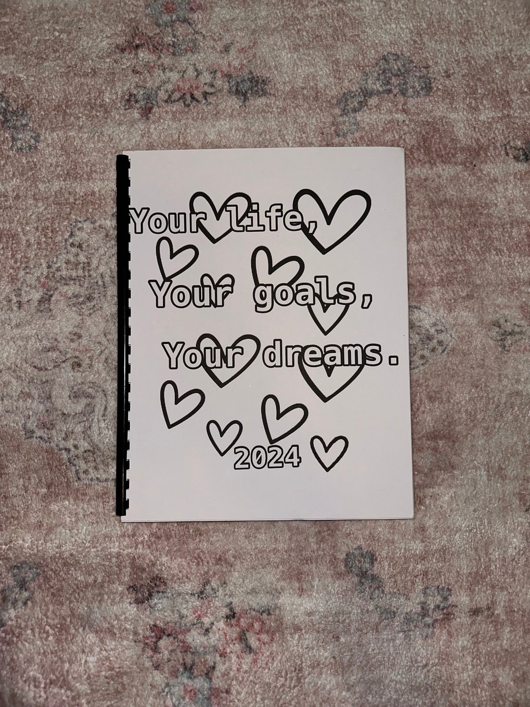 2024 Coloring Book Planner Etsy