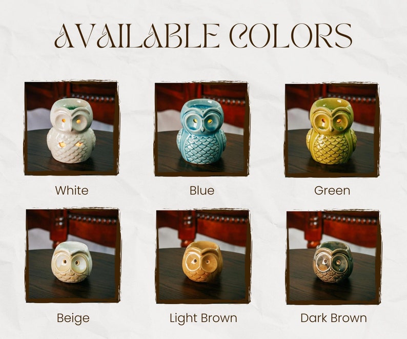 Ceramic Wax Melter Tea Light Wax Warmer Ceramic Oil Burner Etsy