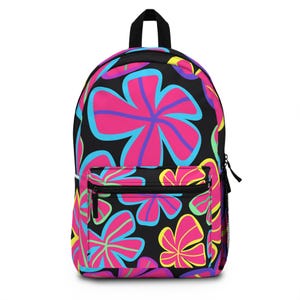 Vibrant Floral Backpack | Colorful School Bag, Travel Backpack, Gift for Kids, Trendy Accessories, Summer Vibes, Unique Backpack