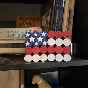 Cork American Flag Small