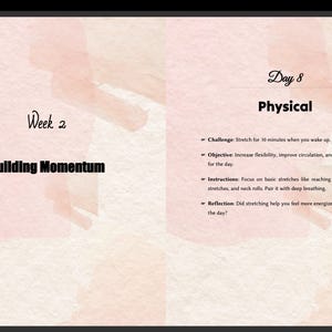 30 Days to a Better You | Daily Wellness Challenges Ebook for Self-Improvement