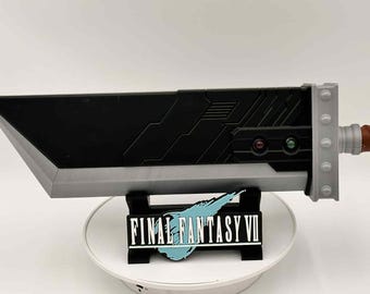 Buster Sword Deck Box - Magnetic! - Double Sleeved Compatible!!