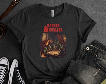 Houses and Humans Shirt: Funny Dungeons and Dragons Gamer Tee