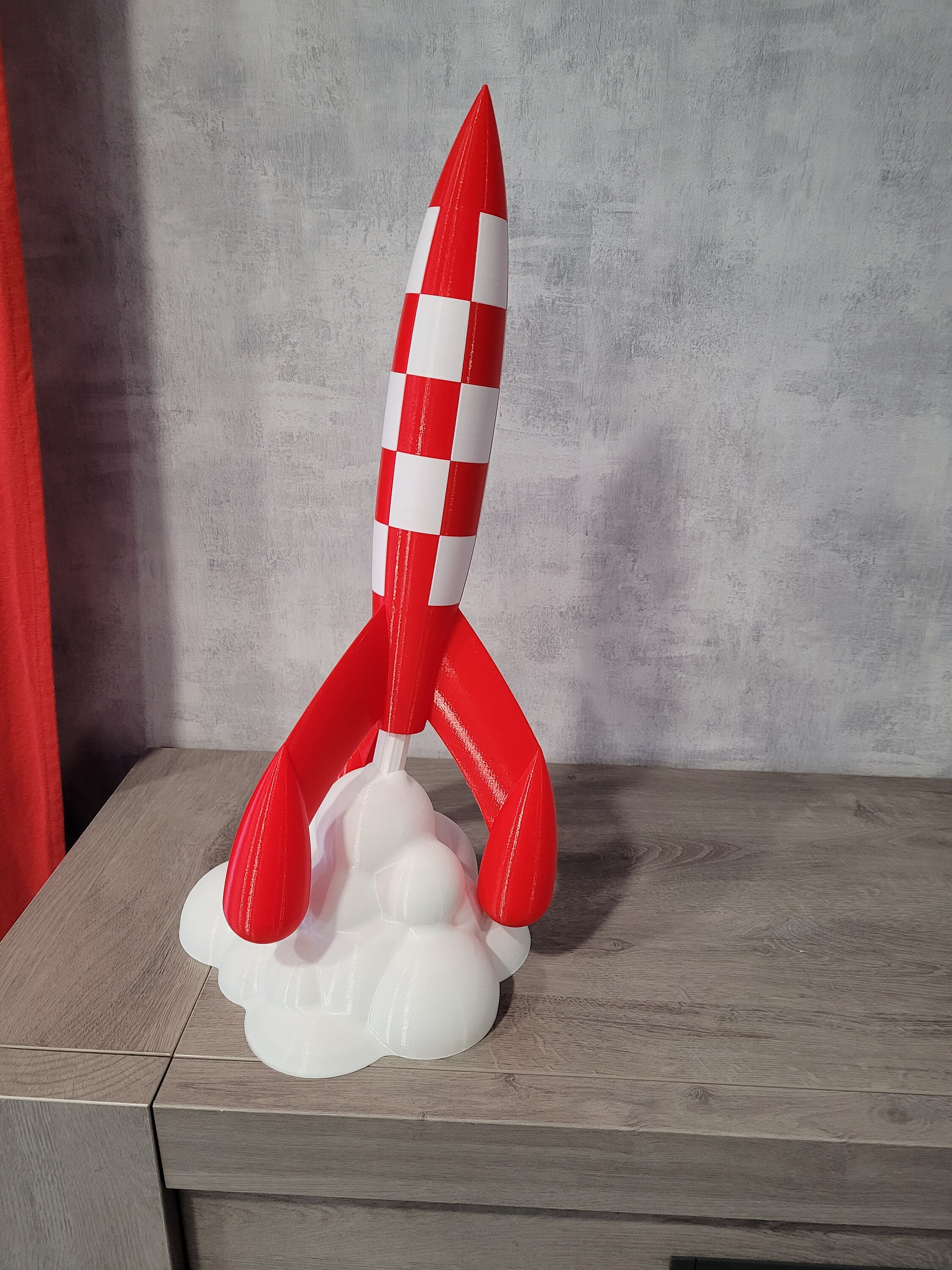 Rocket Tintin Toy Children, Tintin Space Birthday