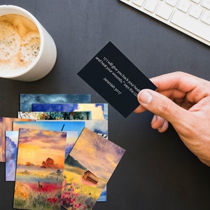 Versículos bíblicos de sanación, tarjetas con versículos bíblicos, estímulo bíblico, tarjeta con versículos bíblicos, estudio bíblico, mensaje inspirador, regalo de arte cristiano