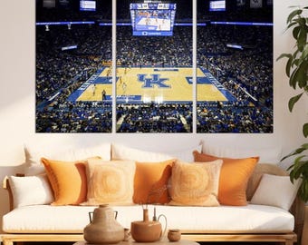 Rupp Arena canvas art decor, Kentucky wall canvas print, Poster Decor for home decoration design, Stretched canvas