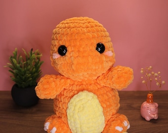 Chubby Charmander Crochet Plush!