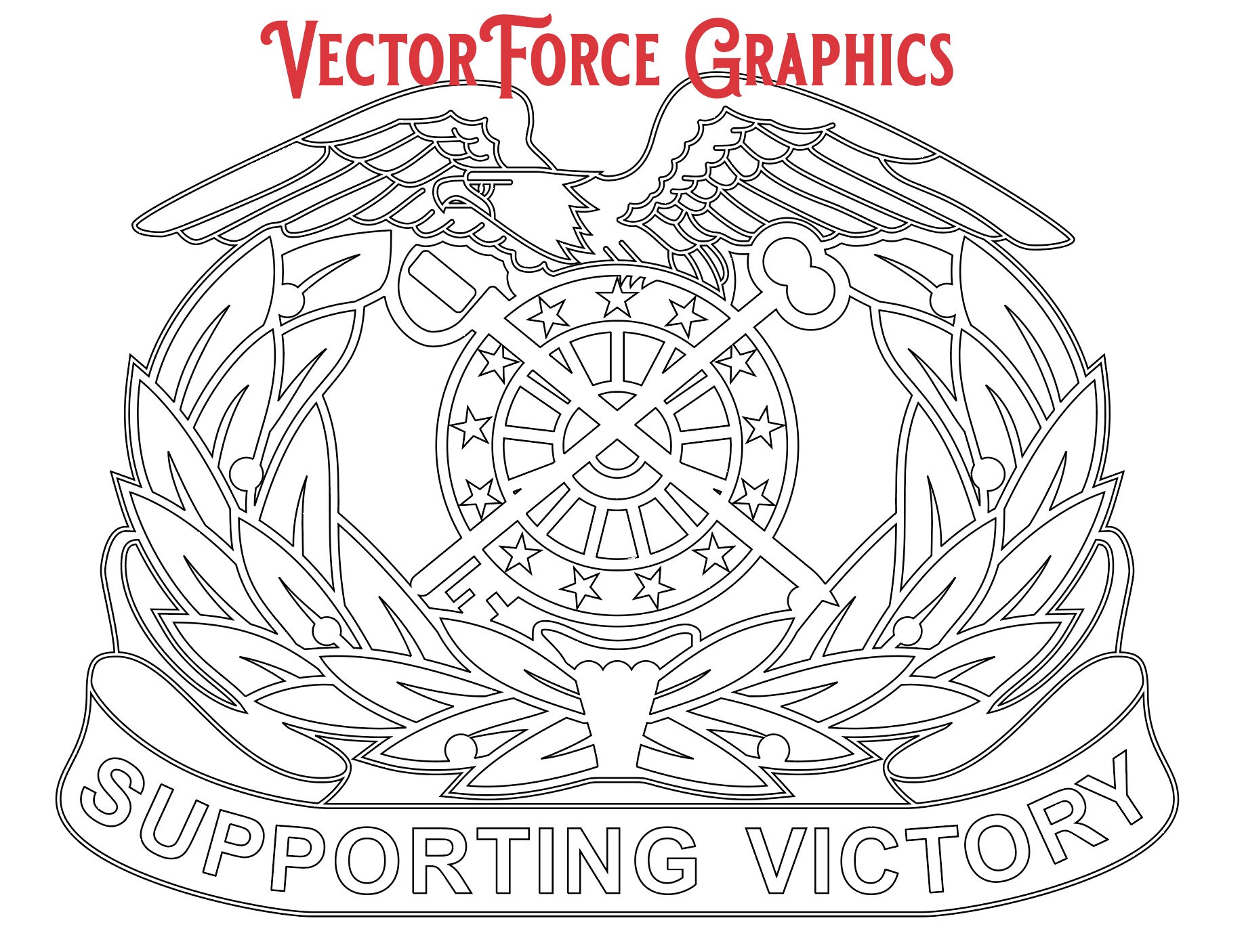 Quartermaster Corps | US Army | SVG | Laser Engraving - Etsy