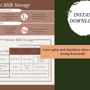 Printable Breastfeeding Guide, Breastfeeding Tips, Pregnancy Guide ...