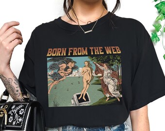Birth of Venus T-Shirt: Pop Art Greek Mythology Shirt